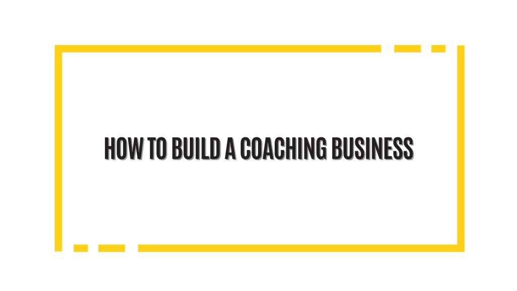 How coaching experts are building their businesses online